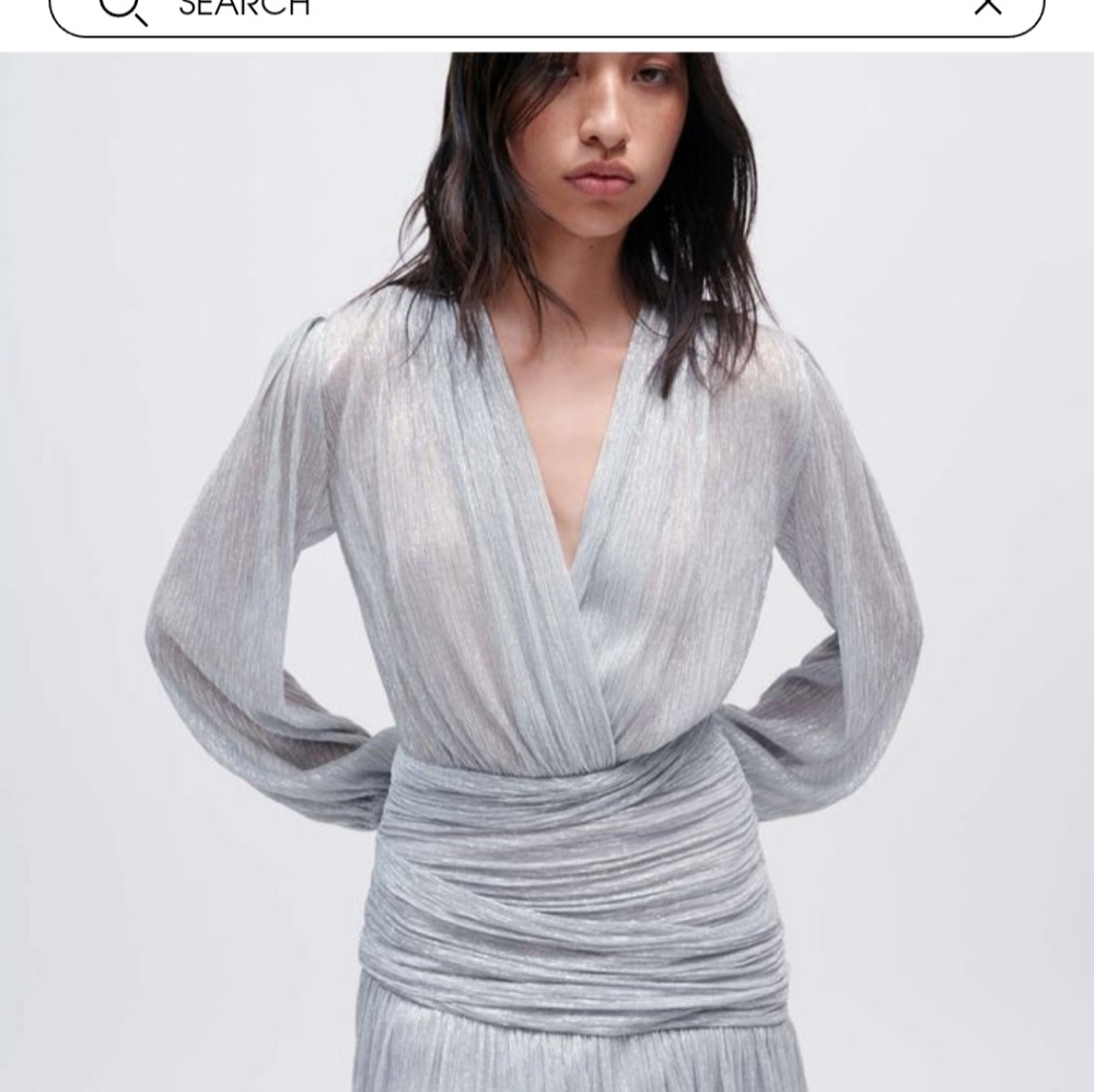 Silver dress